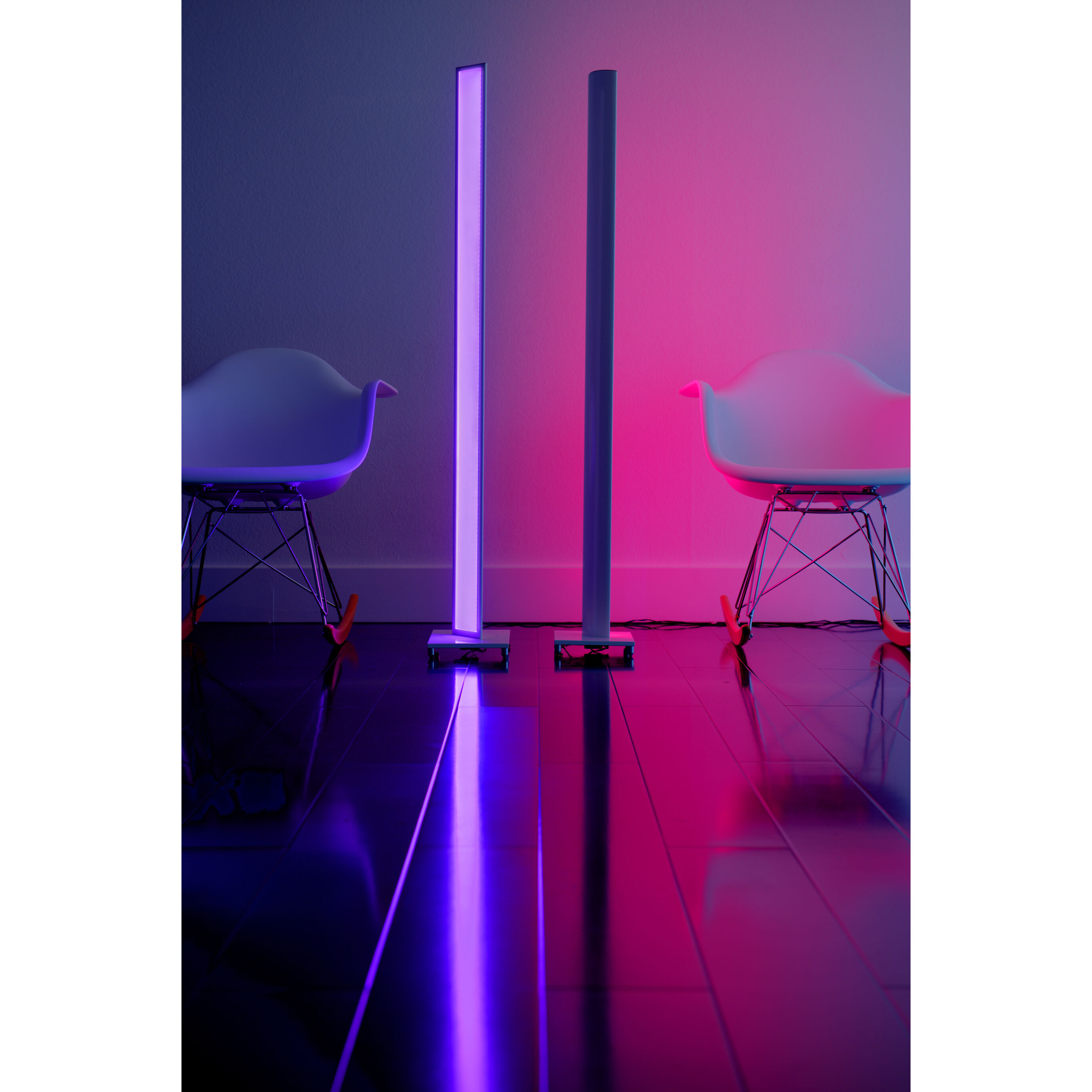 Tono 48.5 inch 18.00 watt White Floor Lamp Portable Light